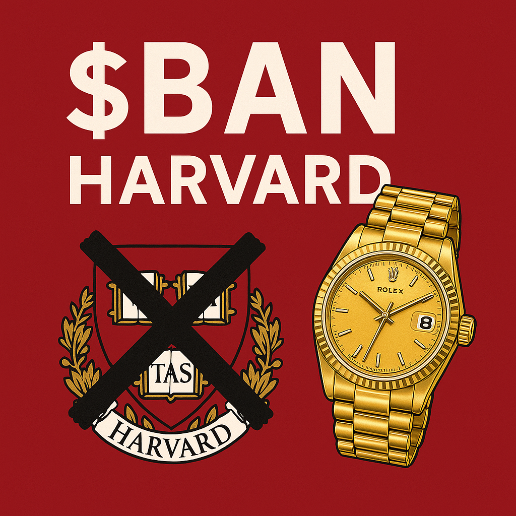 $BANHARVARD meme